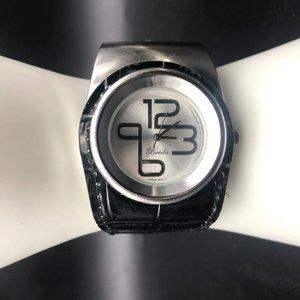 Breda Silver and Black Ladies Watch 3174 New Battery